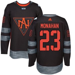 Herren Team North America #23 Sean Monahan Authentic Schwarz Auswärts 2016 World Cup